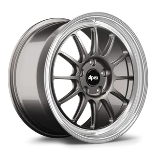 Apex SL-12RT Wheel 18x10 ET42 (5x120 / 67.1) - Machined Lip - Anthracite
